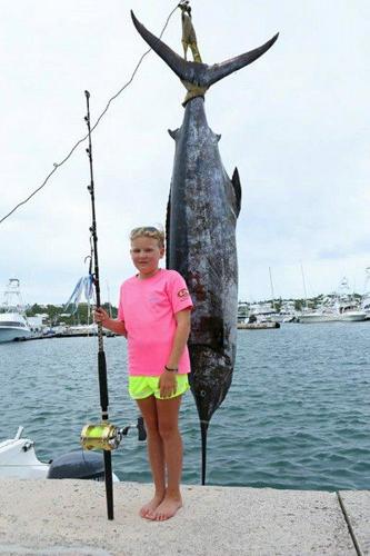 Hook, Line & Record? Girl, 8, reels in marlin almost 5 times her size,  could set new standar, Texas All Outdoors