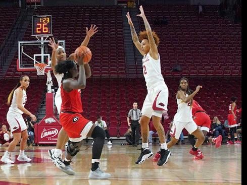 Arkansas S Big Three Nullified By Georgia Sports Uatrav Com