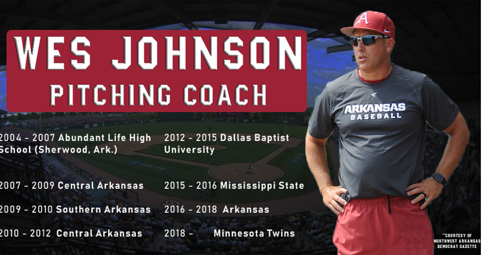 Arkansas Pitching Coach Makes the Switch to MLB Sports