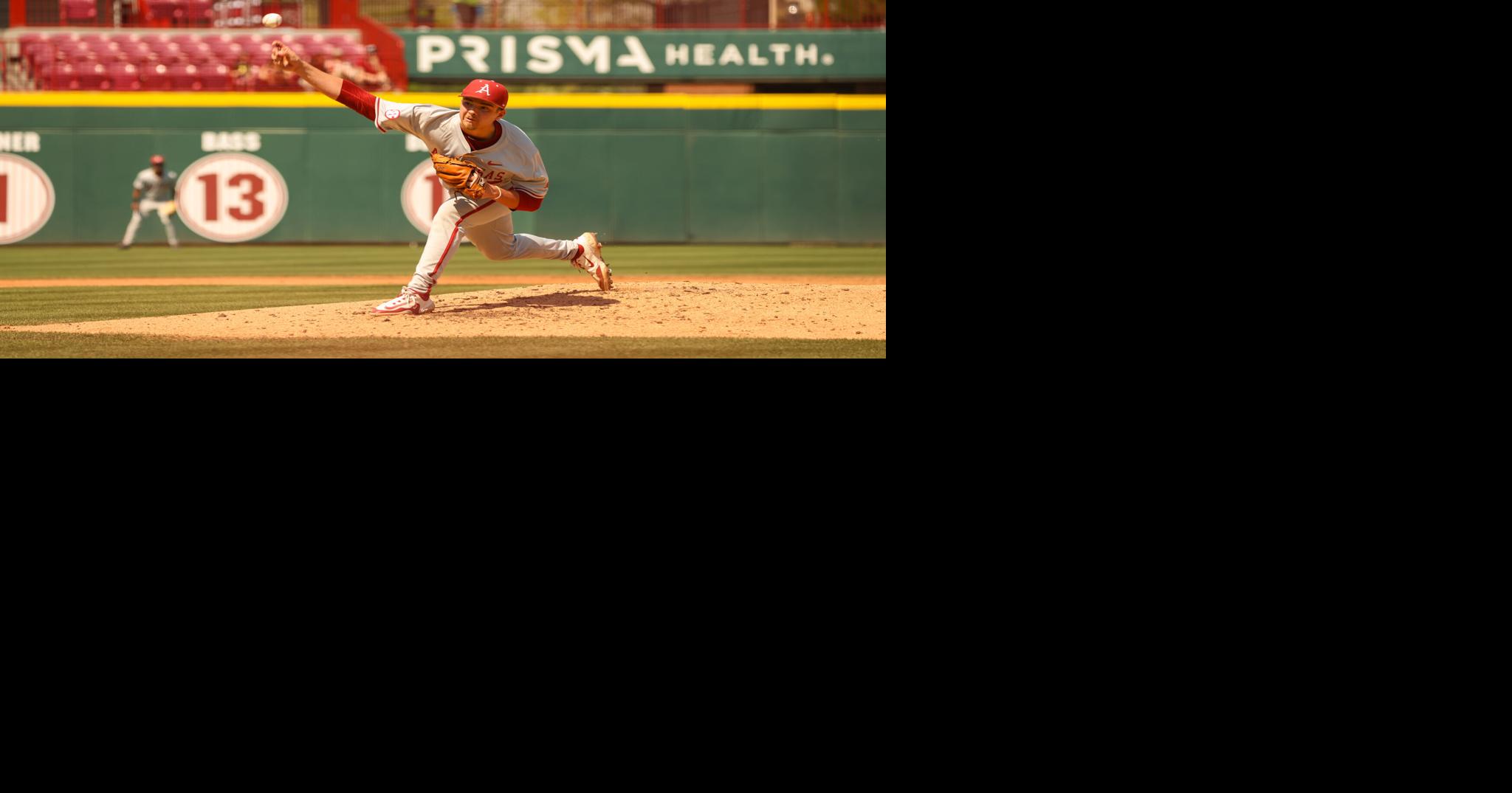 Arkansas shuts out in-state rival, UALR, 7-0 with Friday night starter Gabe Gaeckle making his first relief appearance of the season