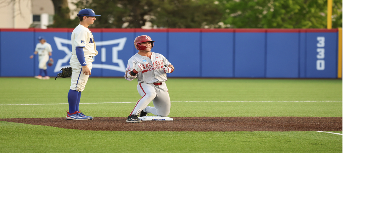 Kansas wins Lawrence regional 1-0 game over Hogs; UA on brink of elimination