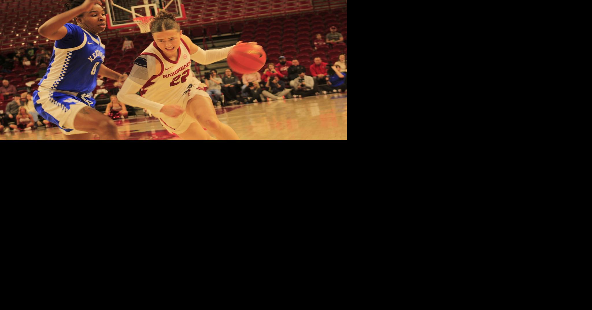 Lady Hogs winless in SEC play following 20-point loss to Kentucky