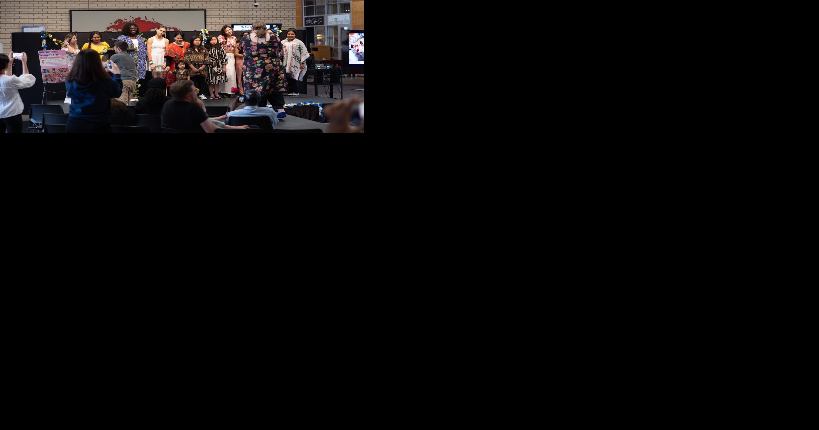 UA International students celebrate Women's Day with fashion, performances, portraits