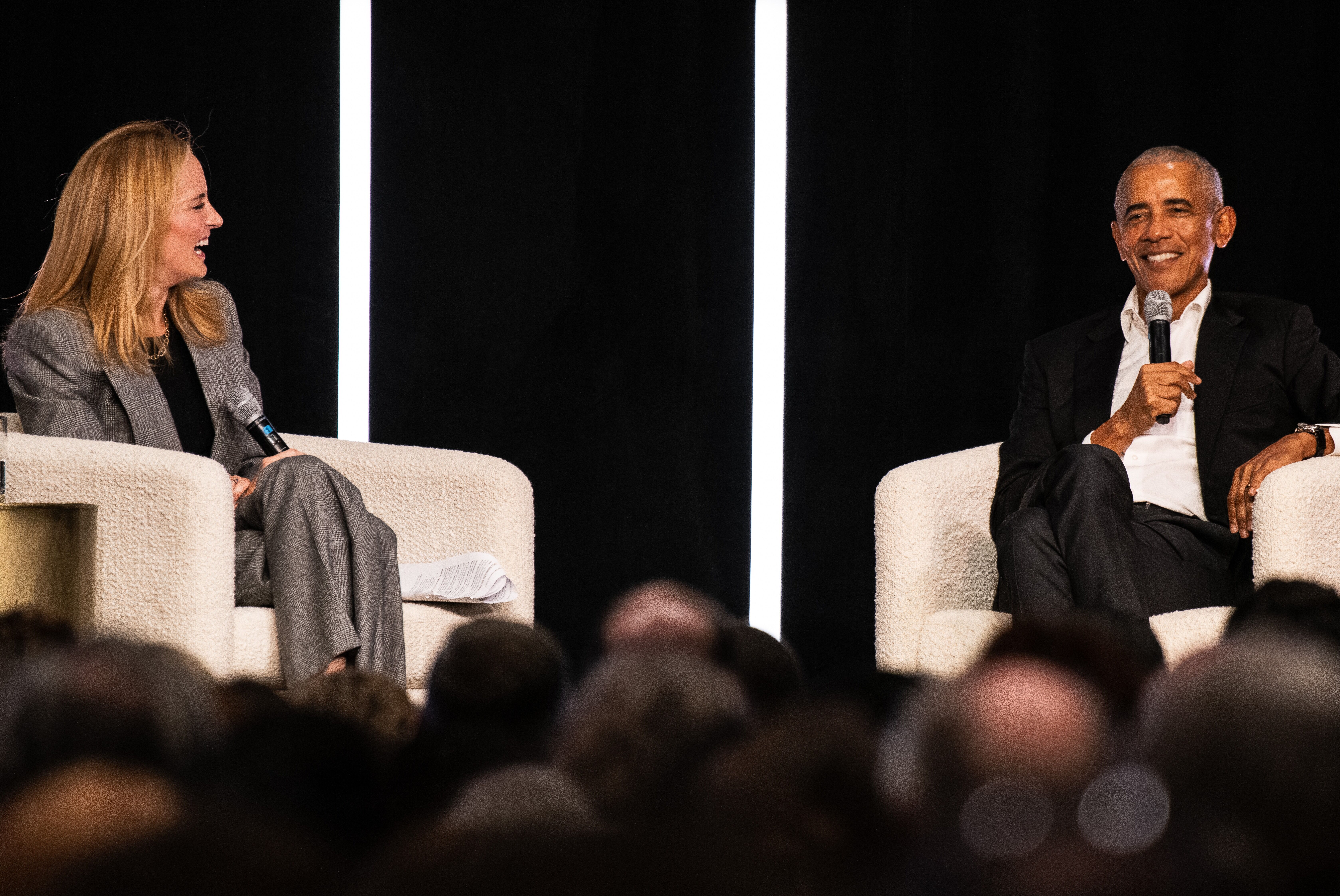 Obama talks people, politics and hope in Bentonville visit