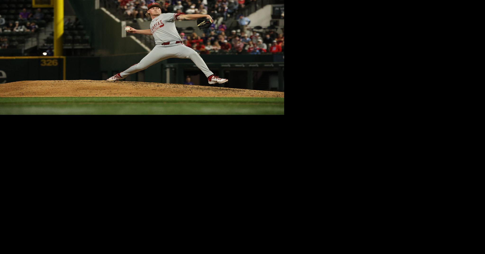 Hogs Fall Short to TCU in Long Awaited Hunter Dietz Start