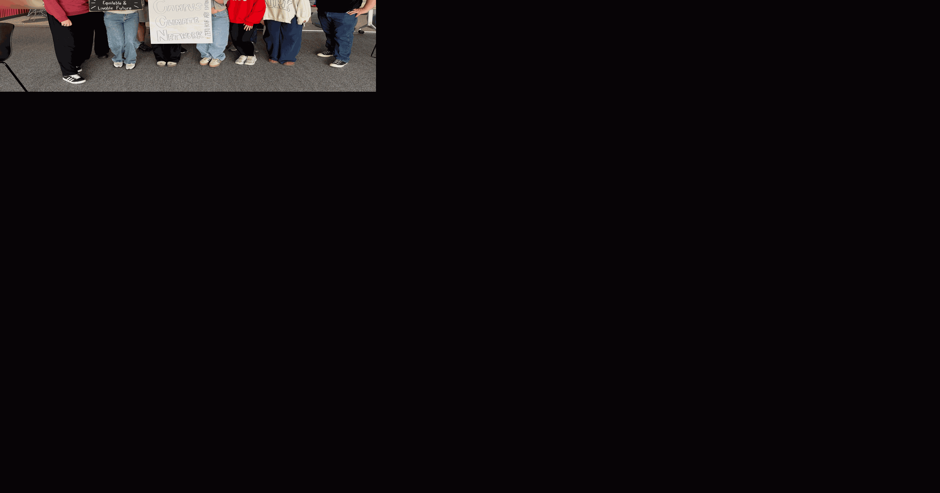 Students for an Equitable and Livable Future (SELF) run a campus campaign