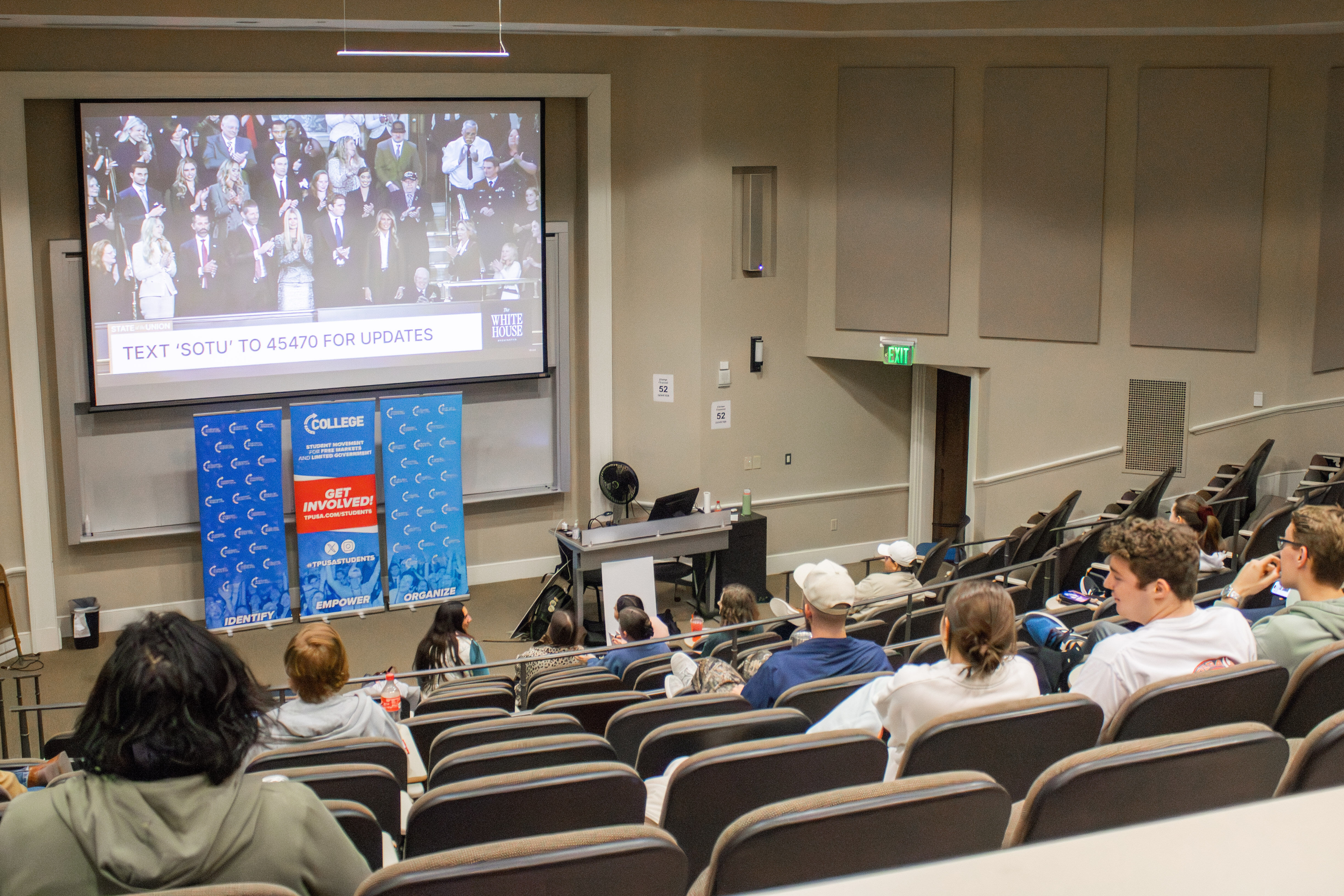 Students react to Trump’s record-long State of the Union Address