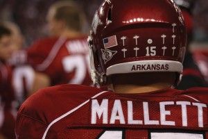 arkansas razorback helmet decals