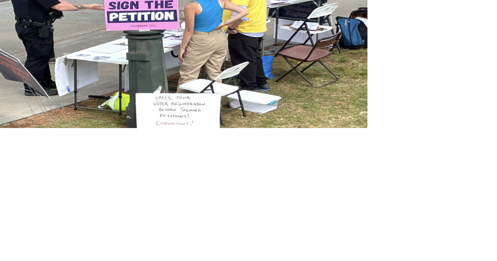 Campus police handle harassment against group of petitioners | News ...