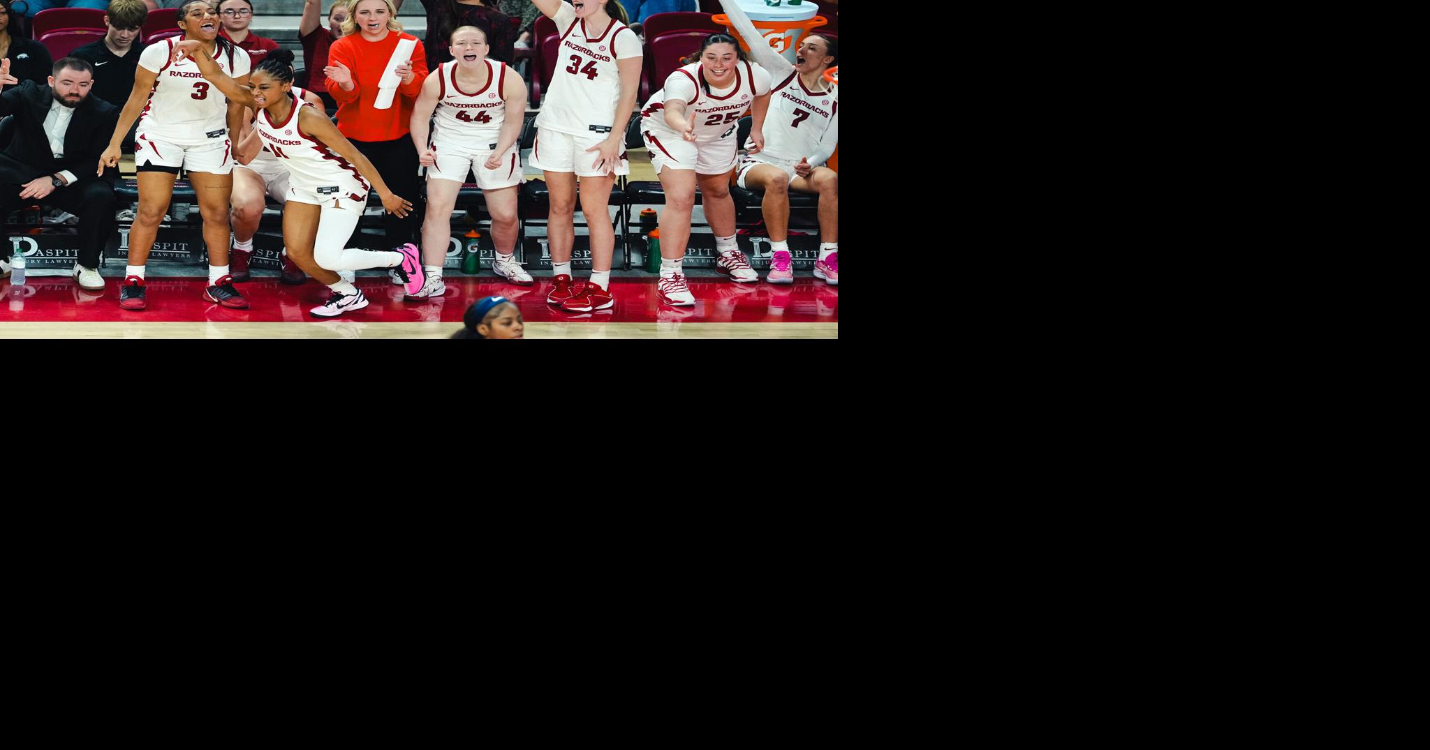 Arkansas earns first SEC win of the season