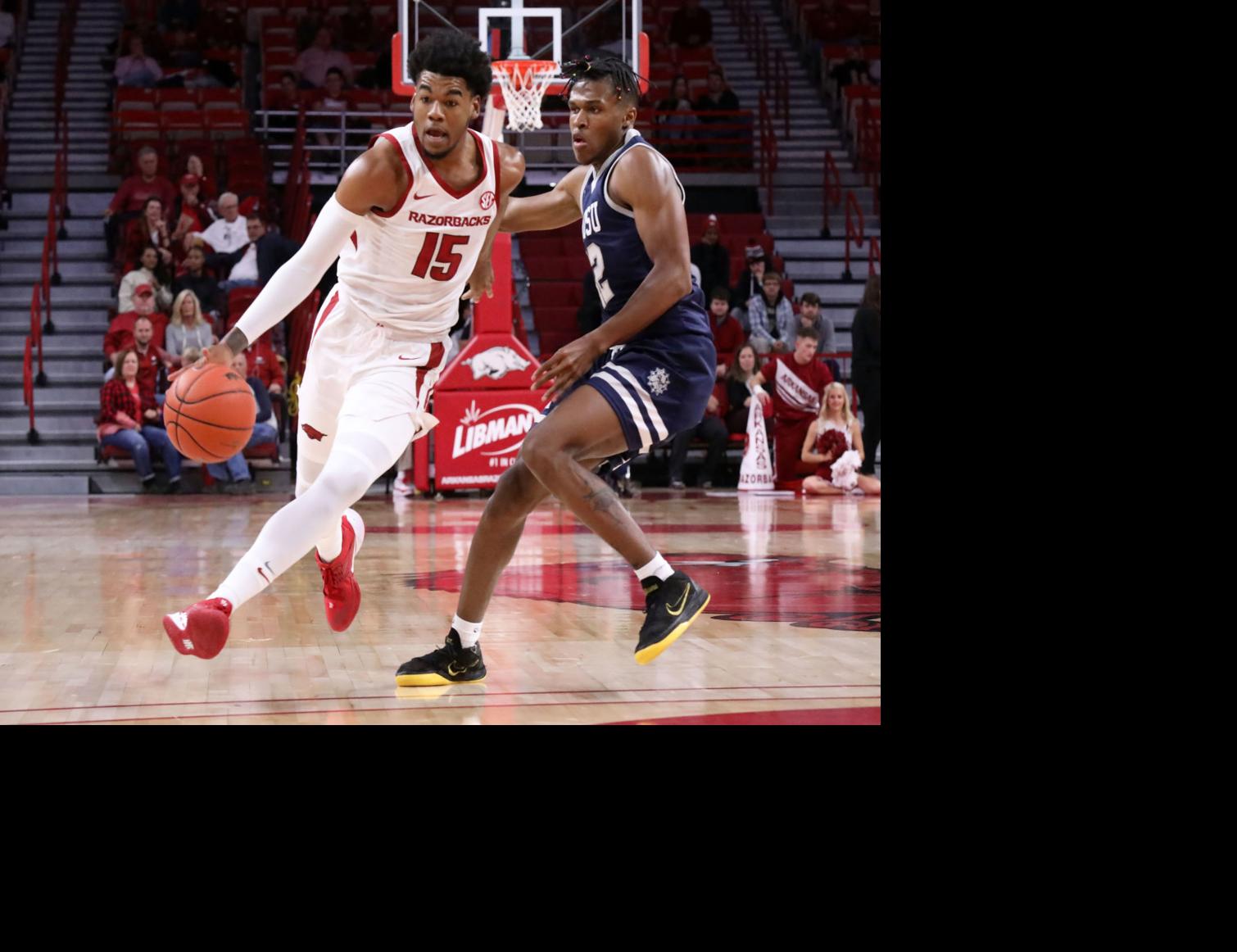 Arkansas Men S Basketball Impresses In Exhibition Win Over Swosu