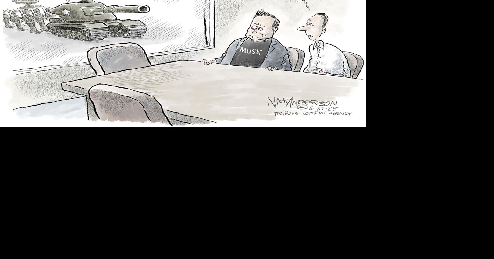 Editorial Cartoon: Nick Anderson (June 14, 2025) | Cartoons | union ...