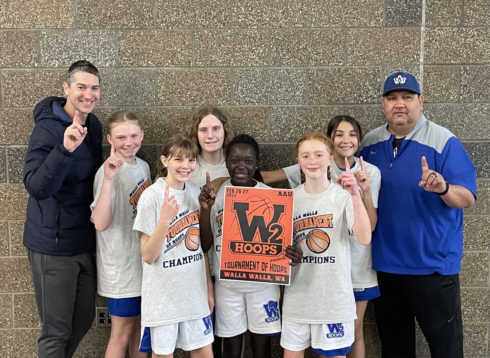 Walla2Hoops sixth-grade girls team wins Tournament of Hoops Sports union-bulletin photo pic