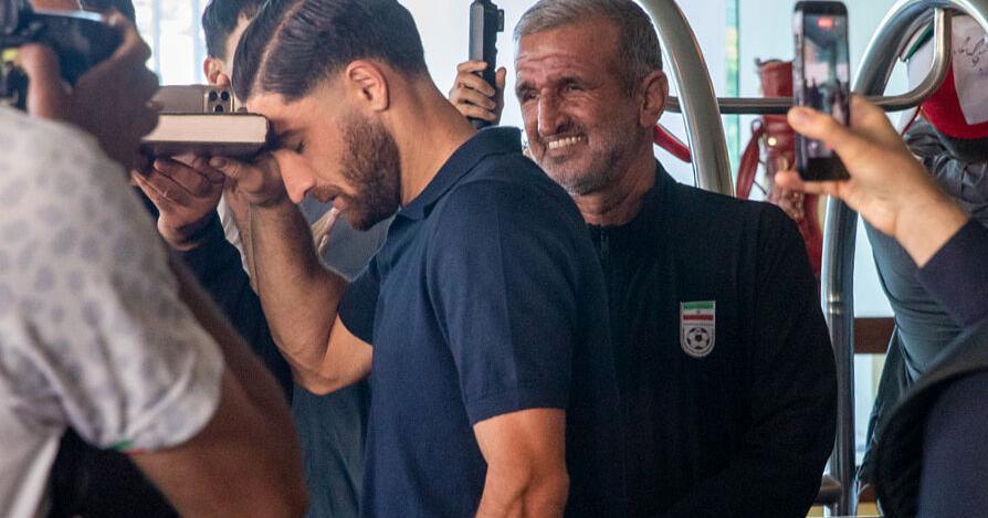 Come inside Iran's World Cup hotel in Tijuana, Mexico, where fans turn up to cheer