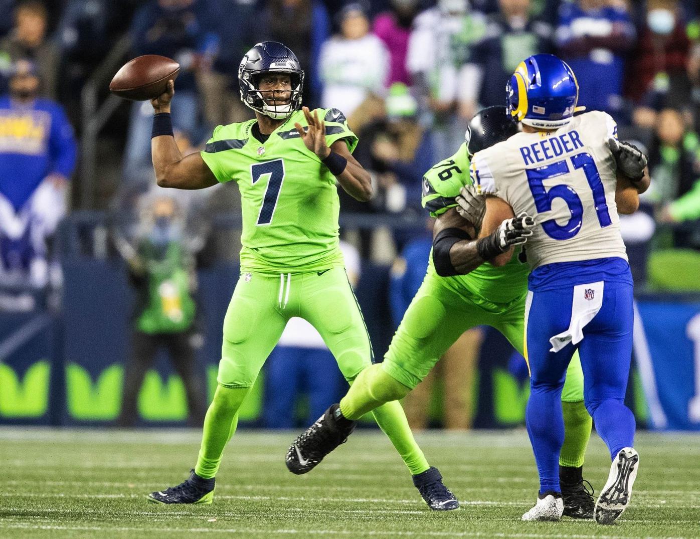 Seahawks looking to keep pressure on QBs after 11-sack performance