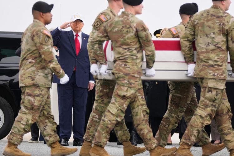 Photos show dignified transfer for 6 US soldiers killed in the war in the  Middle East | National | union-bulletin.com
