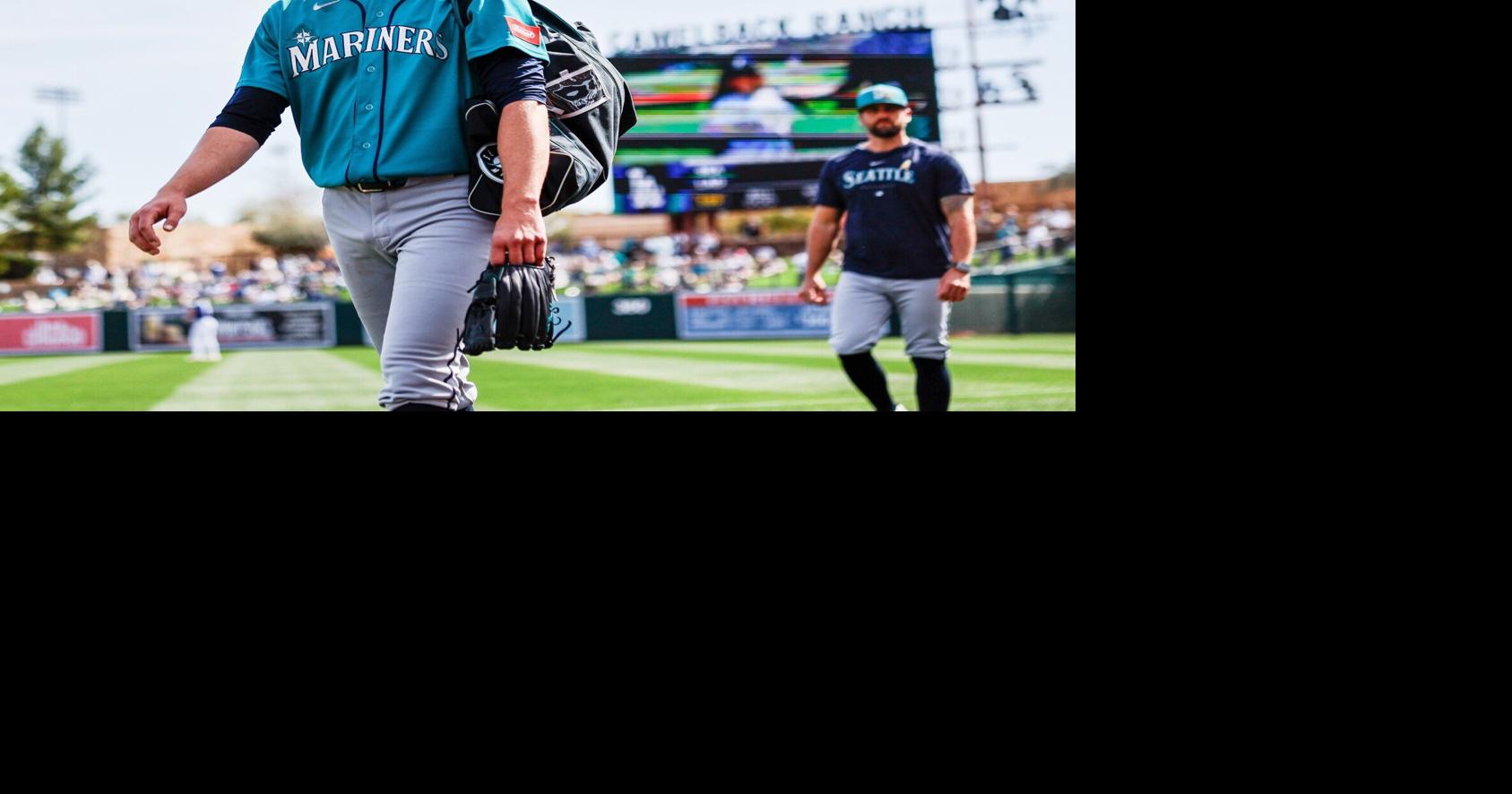 Mariners’ Logan Gilbert scuffles in spring start vs. Angels