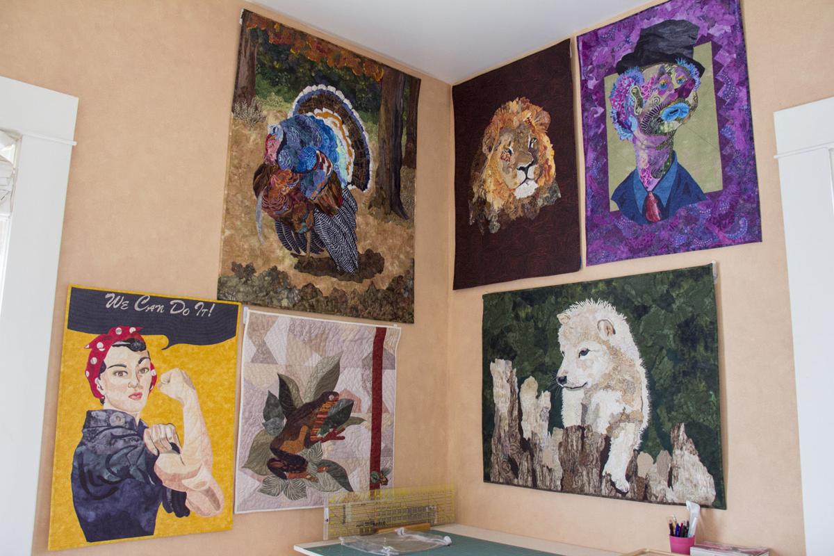 Cut From Different Cloth Local Quilters Create Their Art In A