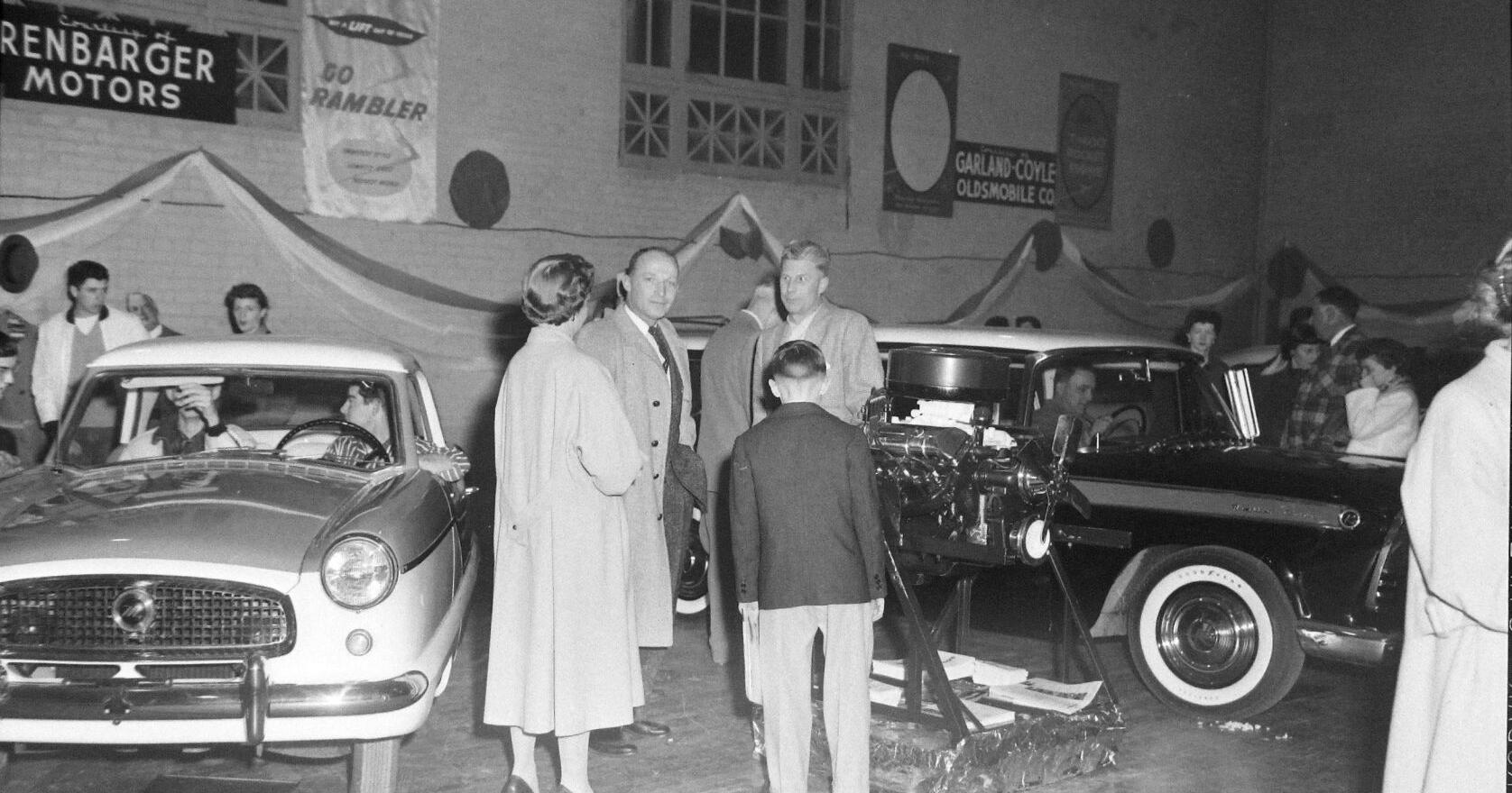 PHOTOS: Auto show in the Walla Walla Armory, 1957 - Vimarsana News