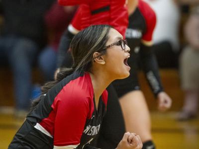 WestonMcEwen setter Mya Bryan sets stage for TigerScots kills High