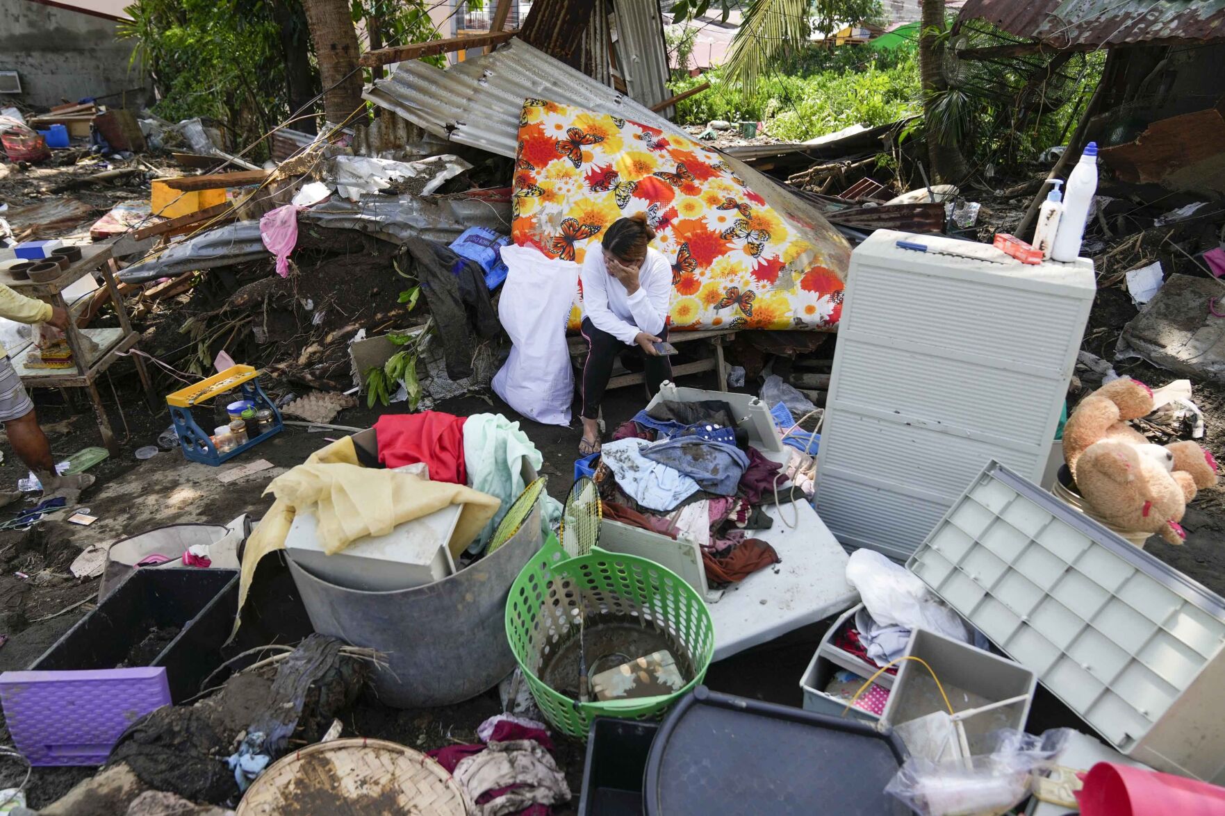 A Philippine Town In The Shadow Of A Volcano Is Hit By Landslides It ...