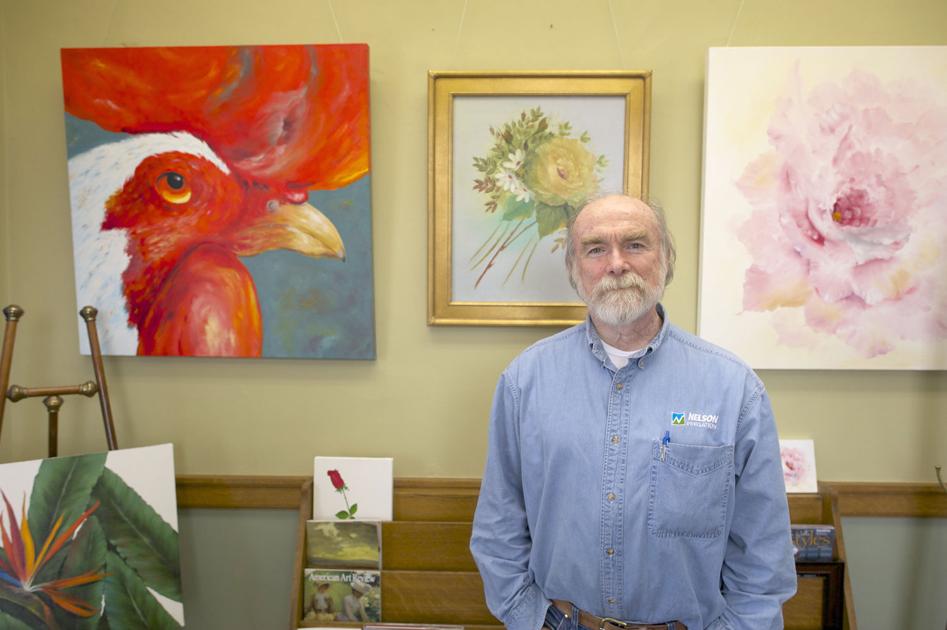 Exhibit Of Late Artist S Paintings In The Works At Cavu Cellars