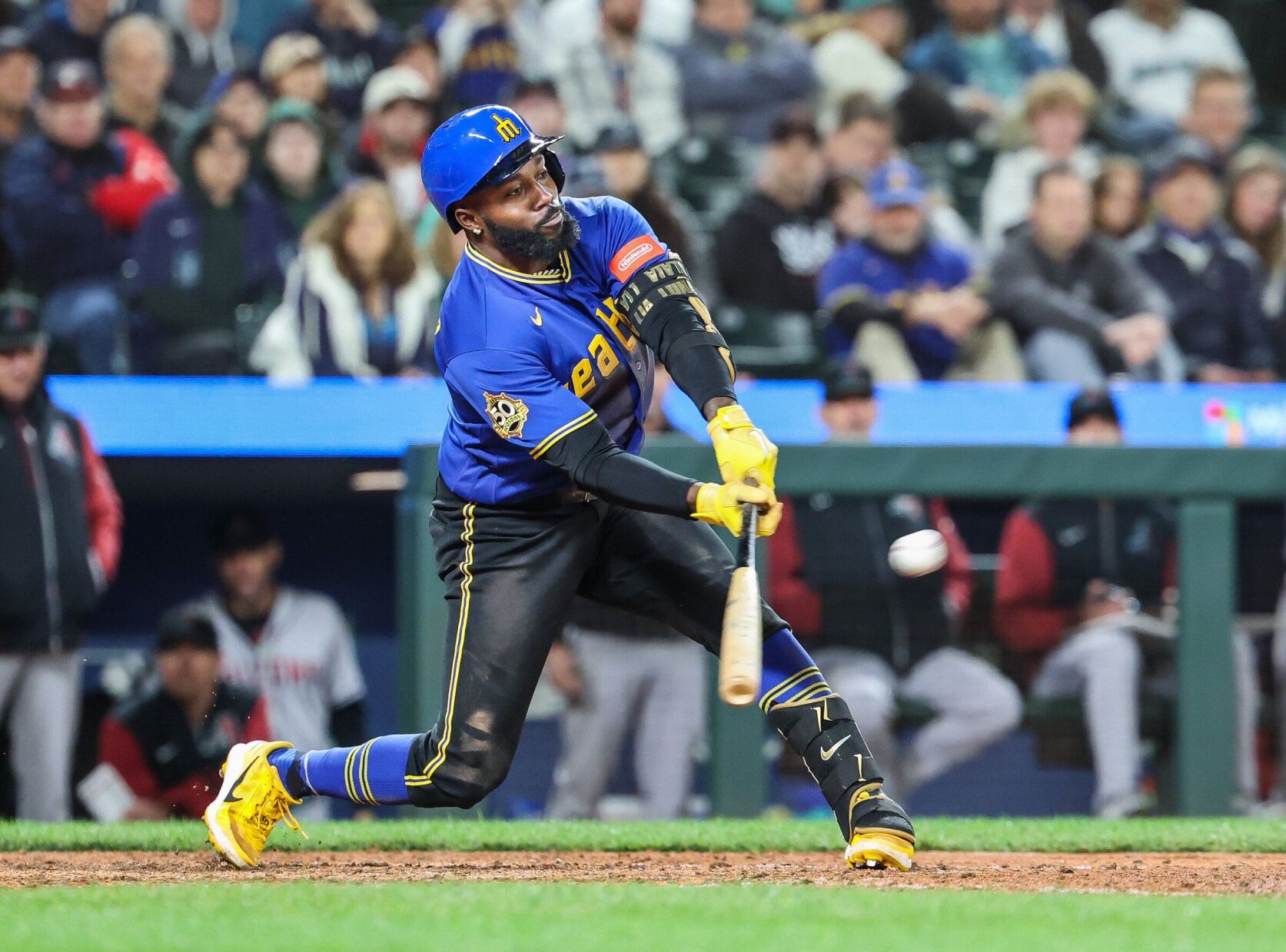 Mariners' Randy Arozarena out of Saturday's lineup with hamstring