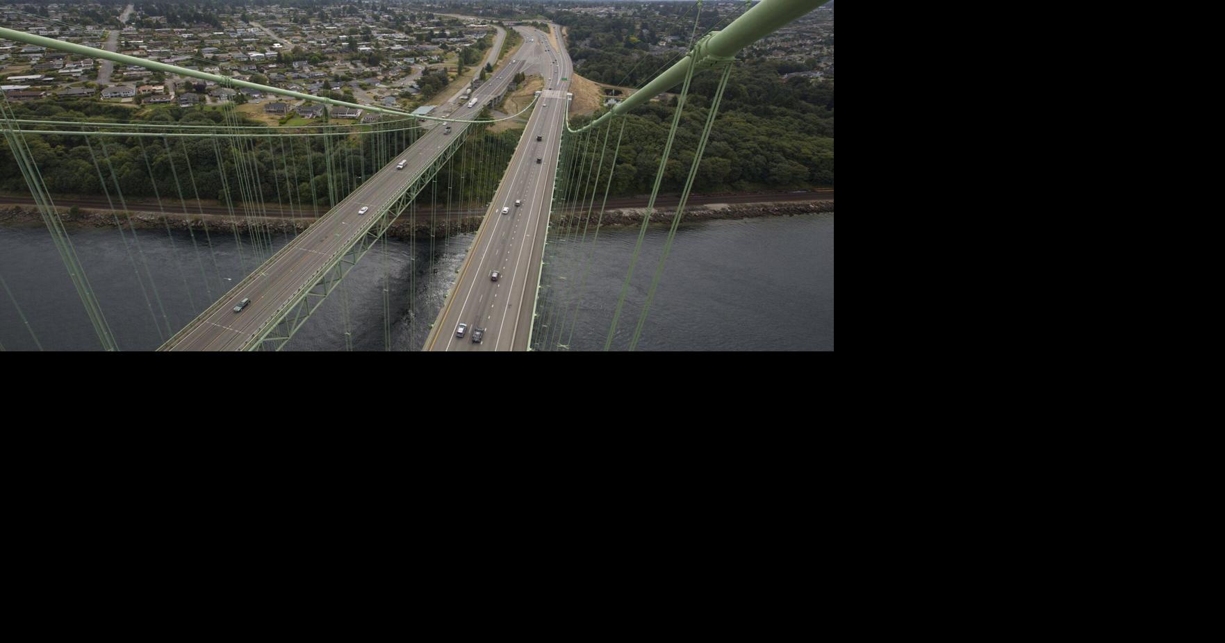 Two teenagers arrested after climbing Tacoma Narrows Bridge