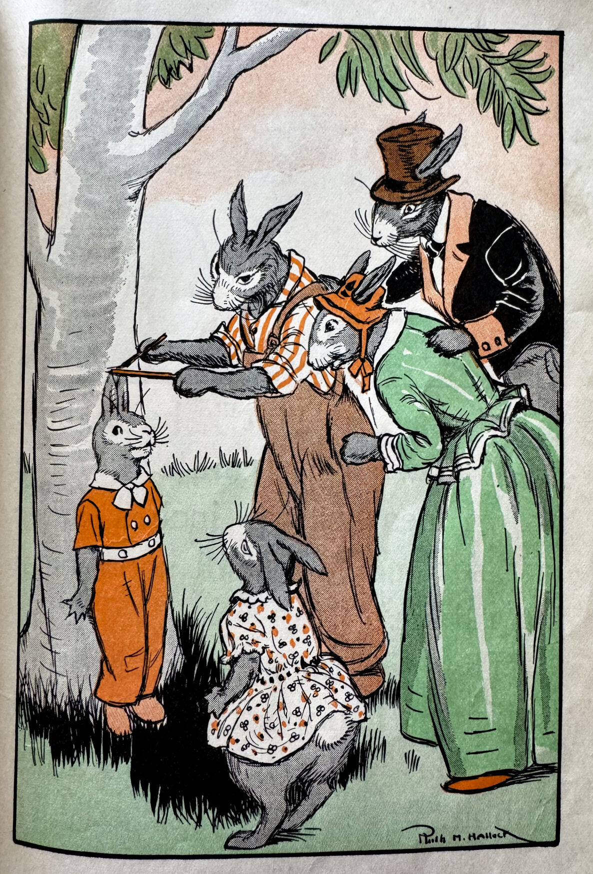 Etcetera: 1925 children's reader 'What They Say in Rabbitville