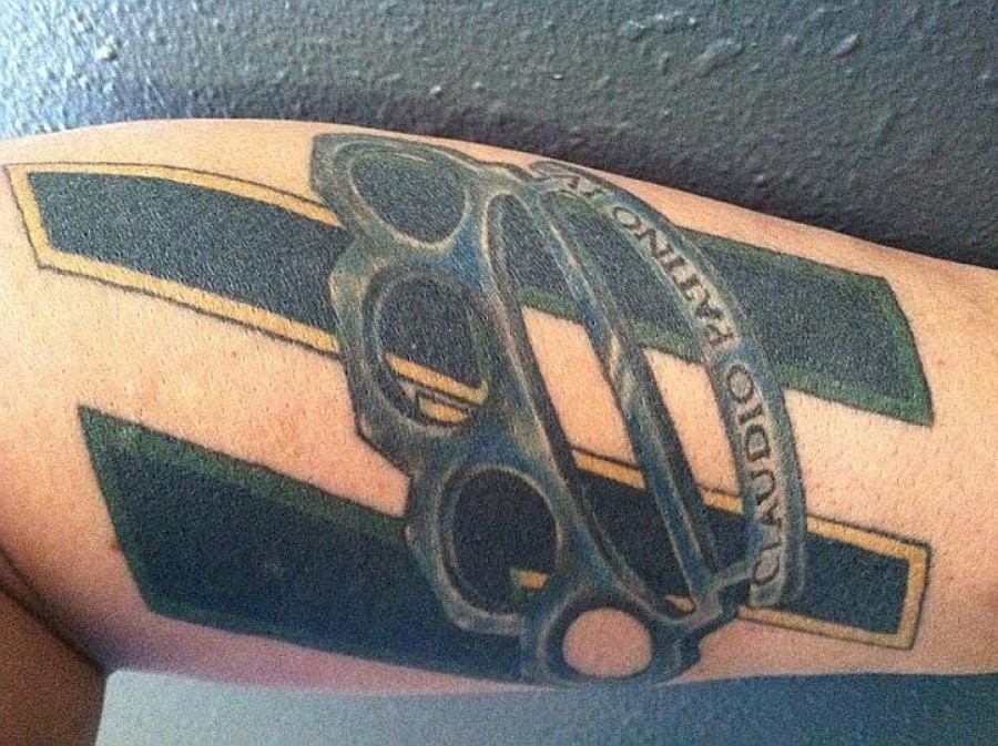 UPDATE Walla Walla officer plans to alter controversial tattoo  News   unionbulletincom