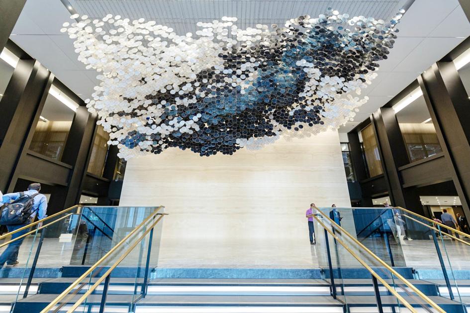 Walla Walla artist’s cloudlike work installed in Chicago skyscraper ...