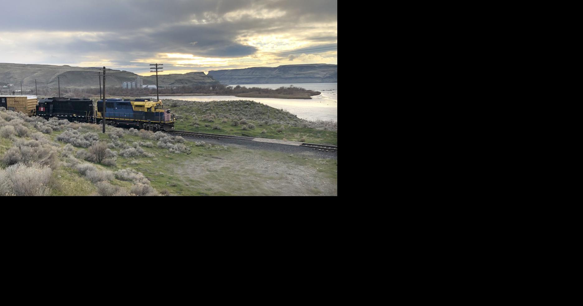 Train operators on the Columbia Walla Walla Railroad continue to press