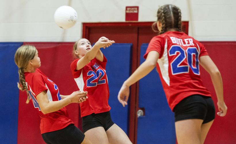 High school volleyball Monday Walla Walla Valley Academy at Touchet