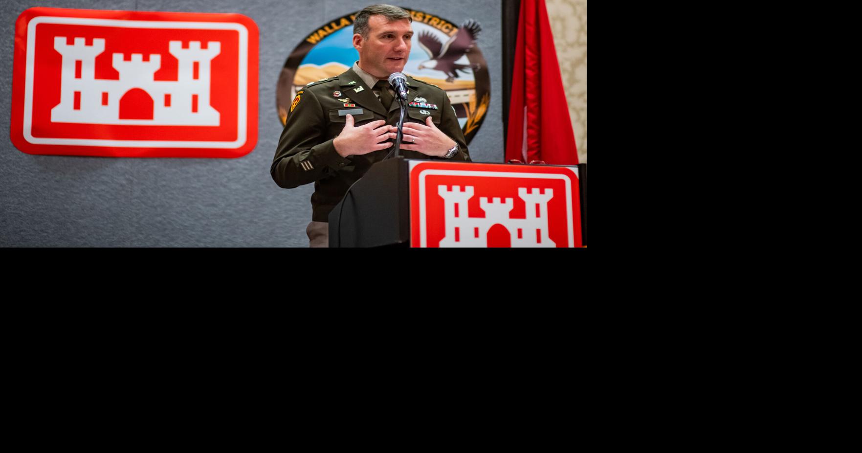 Lt. Col. Douglas Droesch installed as Corps of Engineers' Walla Walla District commander