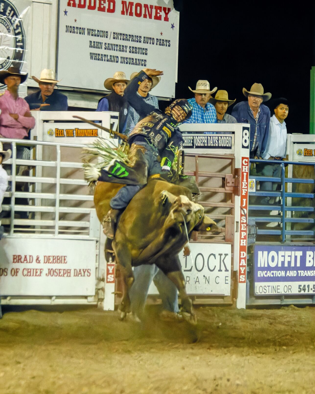 Walla Walla bull rider Derek Kolbaba tops Chief Joseph Days rodeo