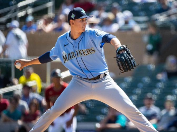 Touted prospects Matt Brash and George Kirby make cases to be the Mariners'  fifth starter, Mariners