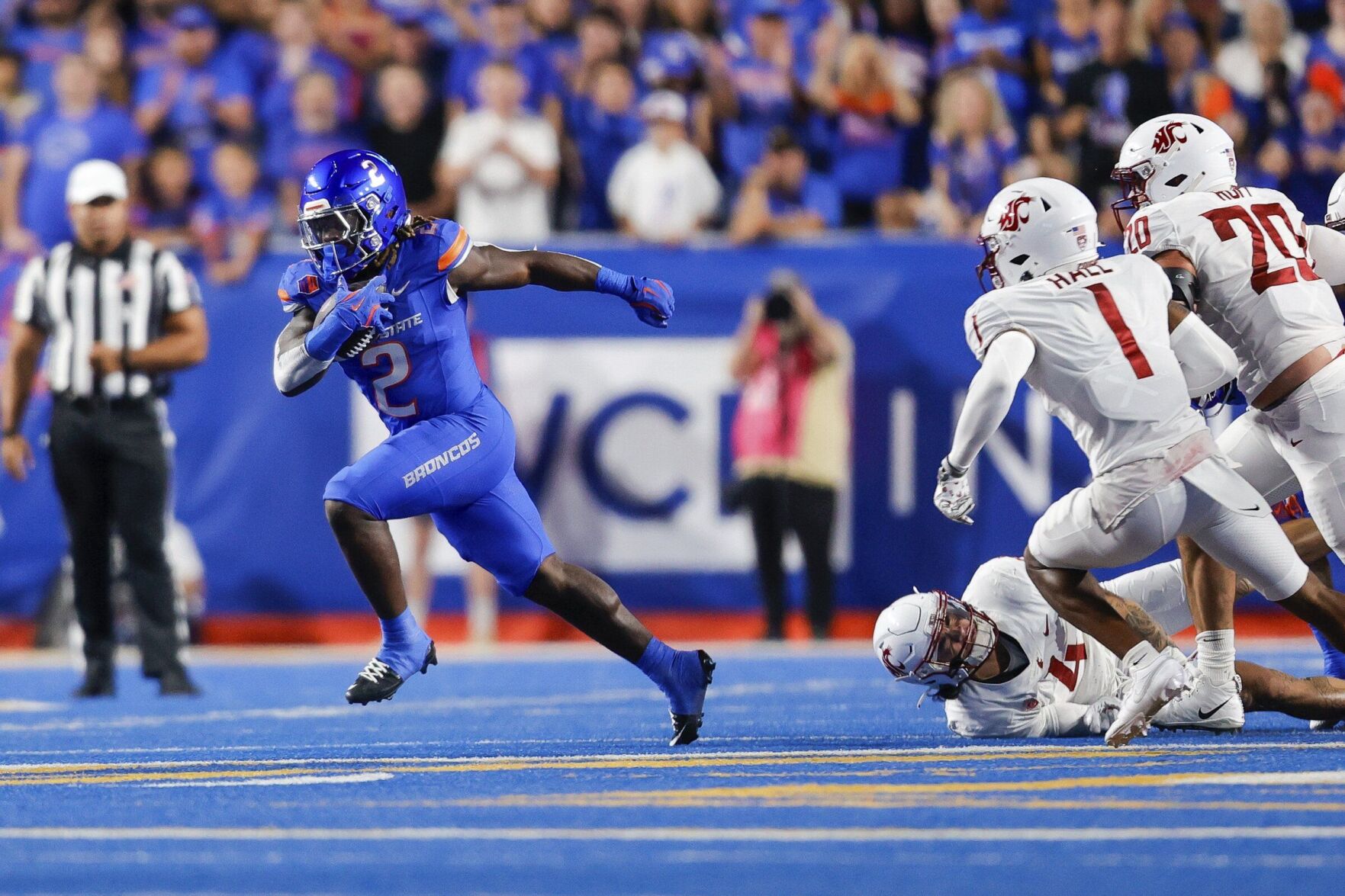 Boise State Hands WSU Its First Loss Behind Ashton Jeanty’s Four Scores ...