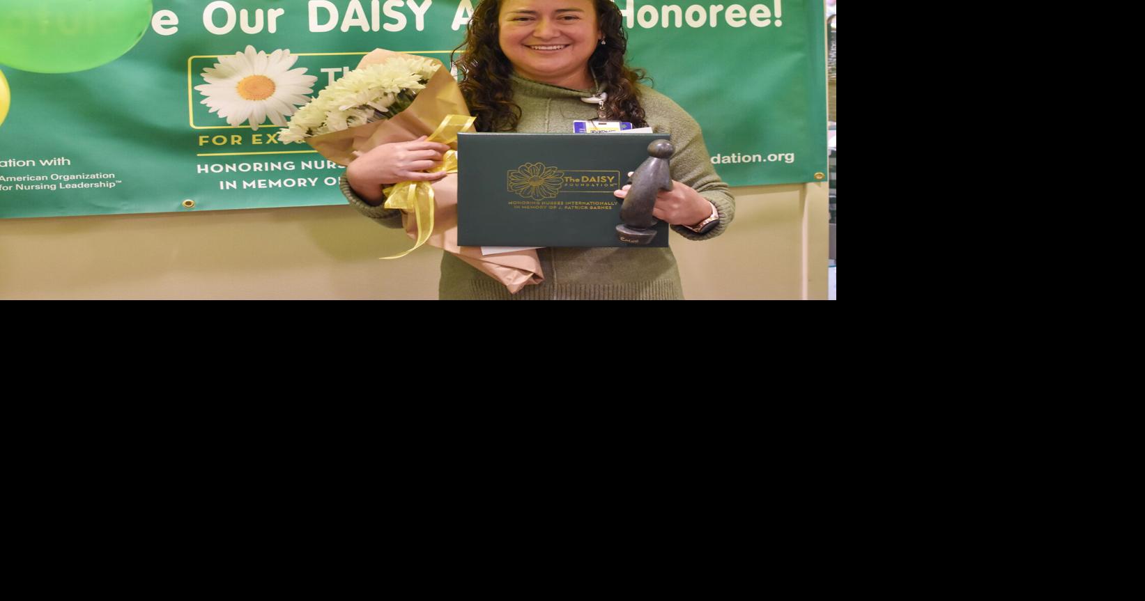 Registered nurse Maria Lara Providence St. Mary’s first national DAISY ...