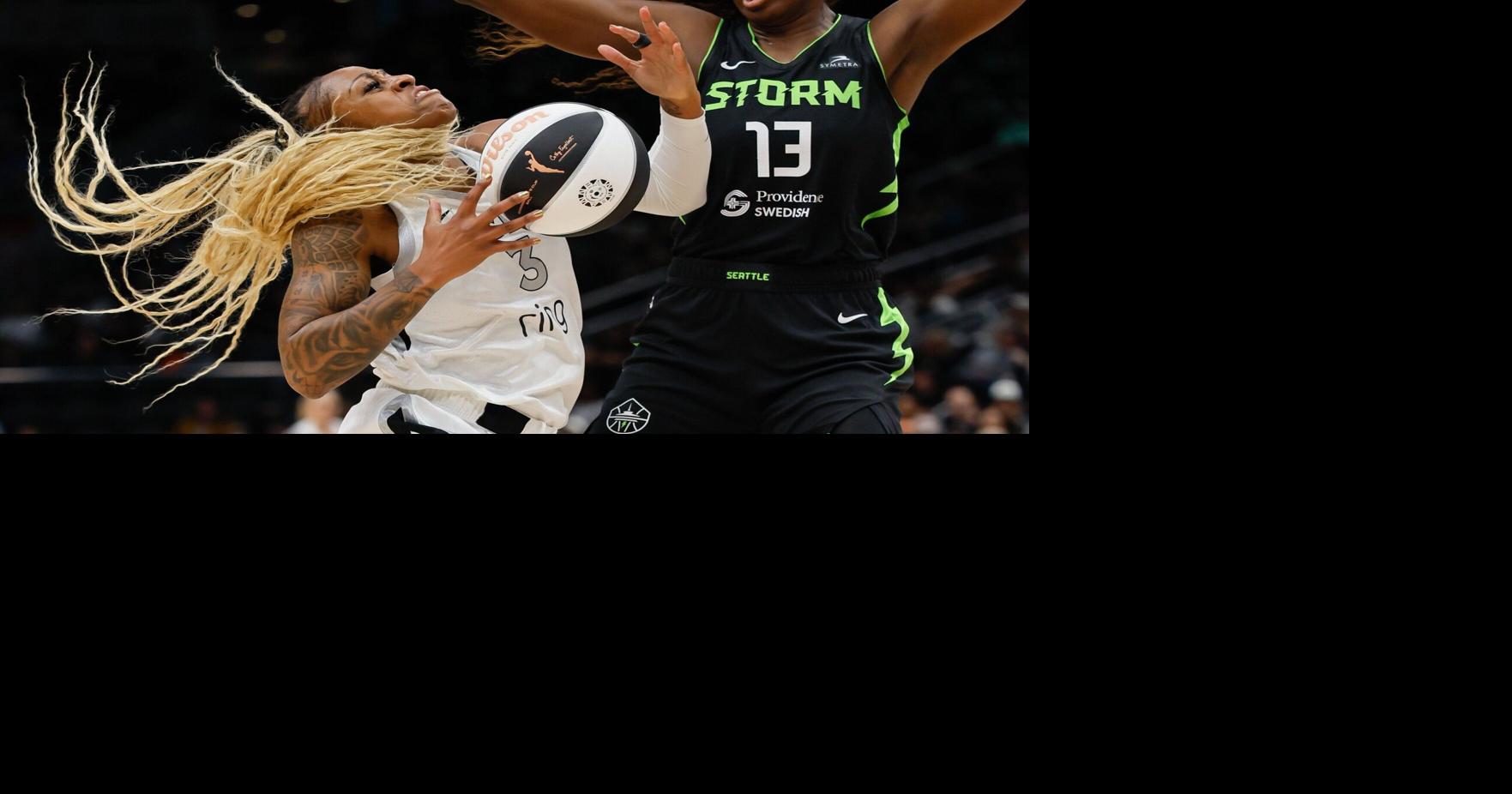 Seattle Storm bolster bench by signing Tiffany Mitchell