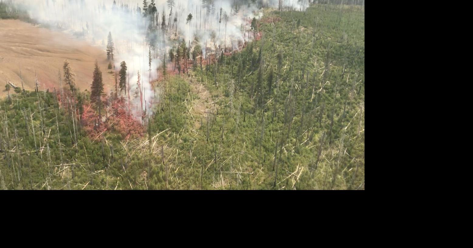 Green Ridge Fire east of Walla Walla picks up speed as Blue Mountain ...