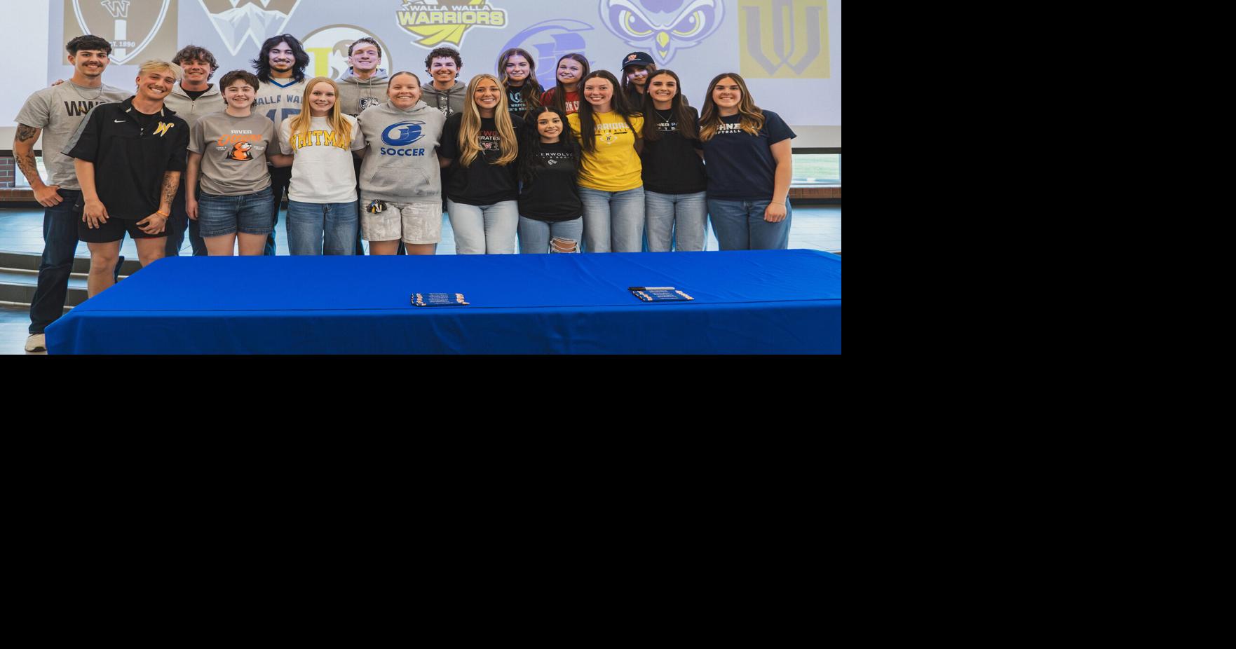 'Once a Blue Devil, always a Blue Devil': Walla Walla seniors sign to play college sports