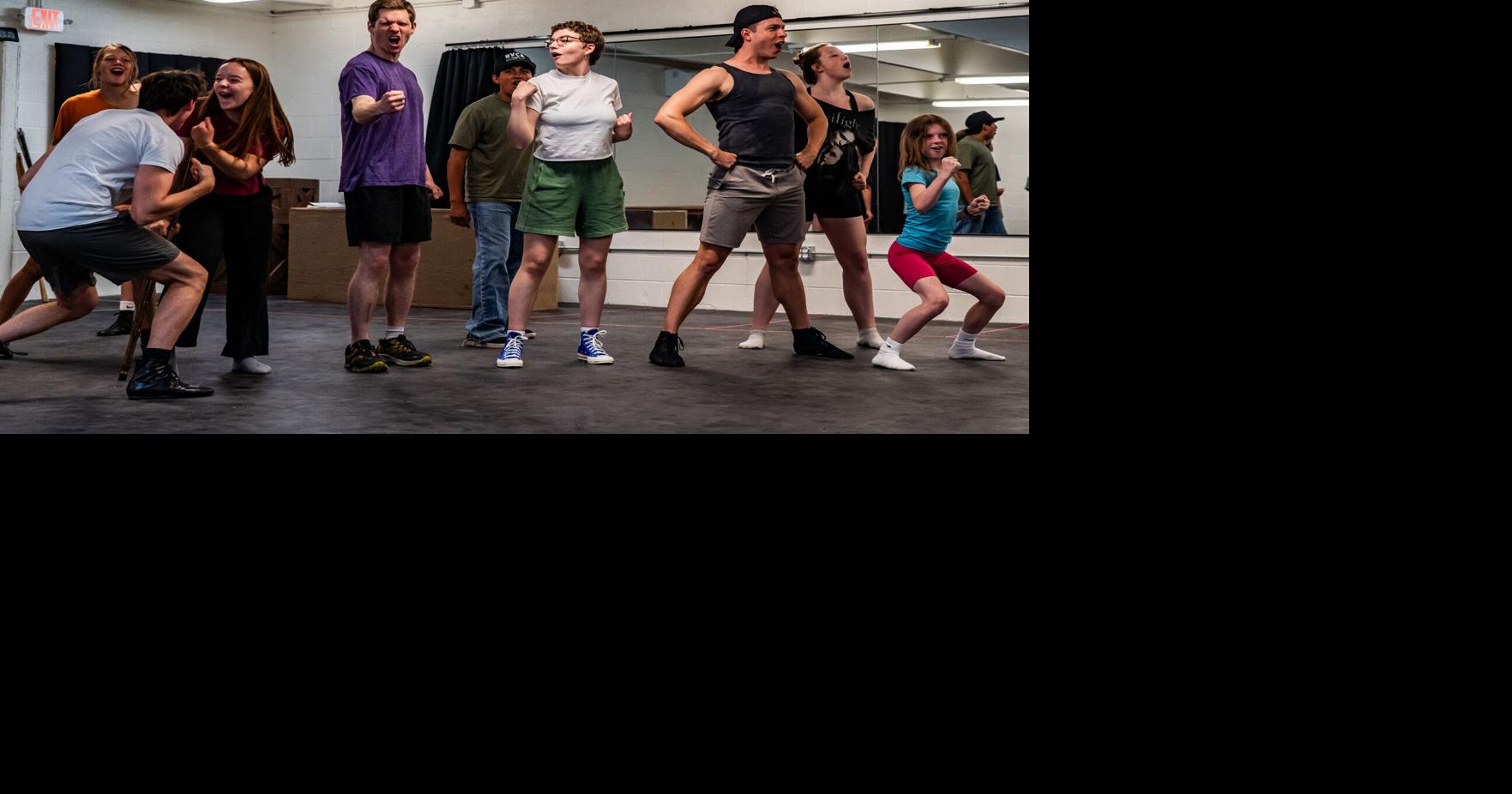 Behind the scenes of Walla Walla Summer Theater rehearsals for 'Newsies'