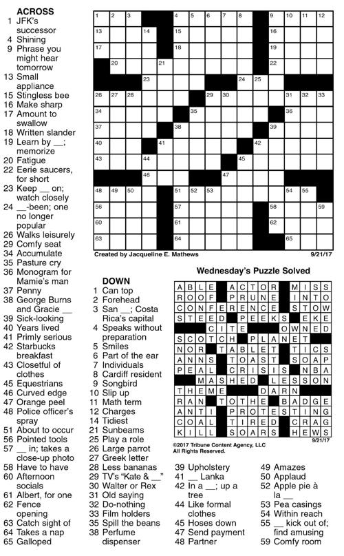 September 21 Crossword Crosswords Union Bulletin Com Welcome to our website for all send as a payment. union bulletin