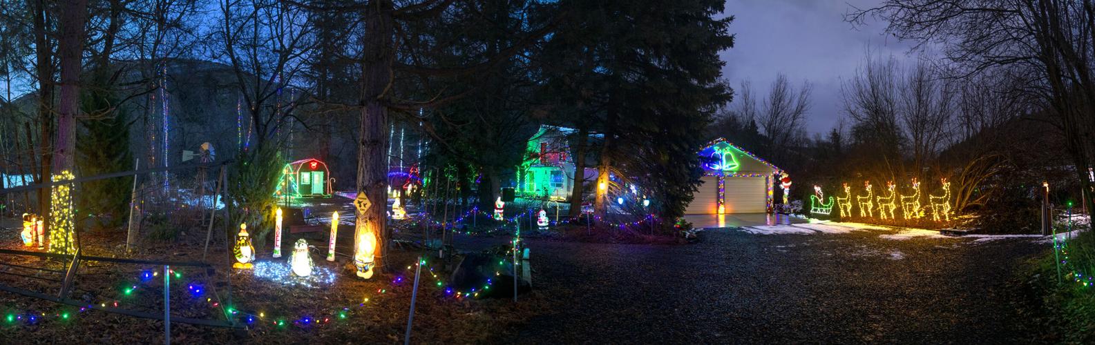 The dazzling holiday light display hidden in Walla Walla’s back roads