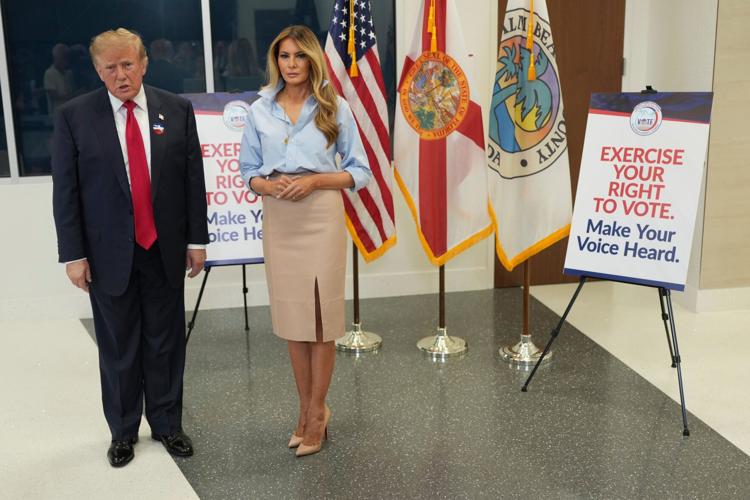 Union Vote Sticker Trump casts his midterm ballot early in Florida | National | union ...