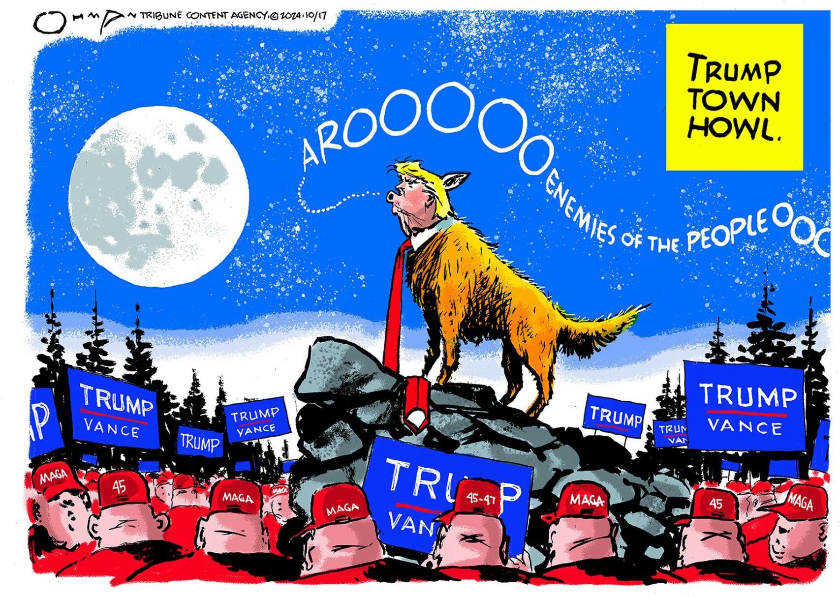 Editorial Cartoon Jack Ohman (Oct. 18, 2024) Cartoons union
