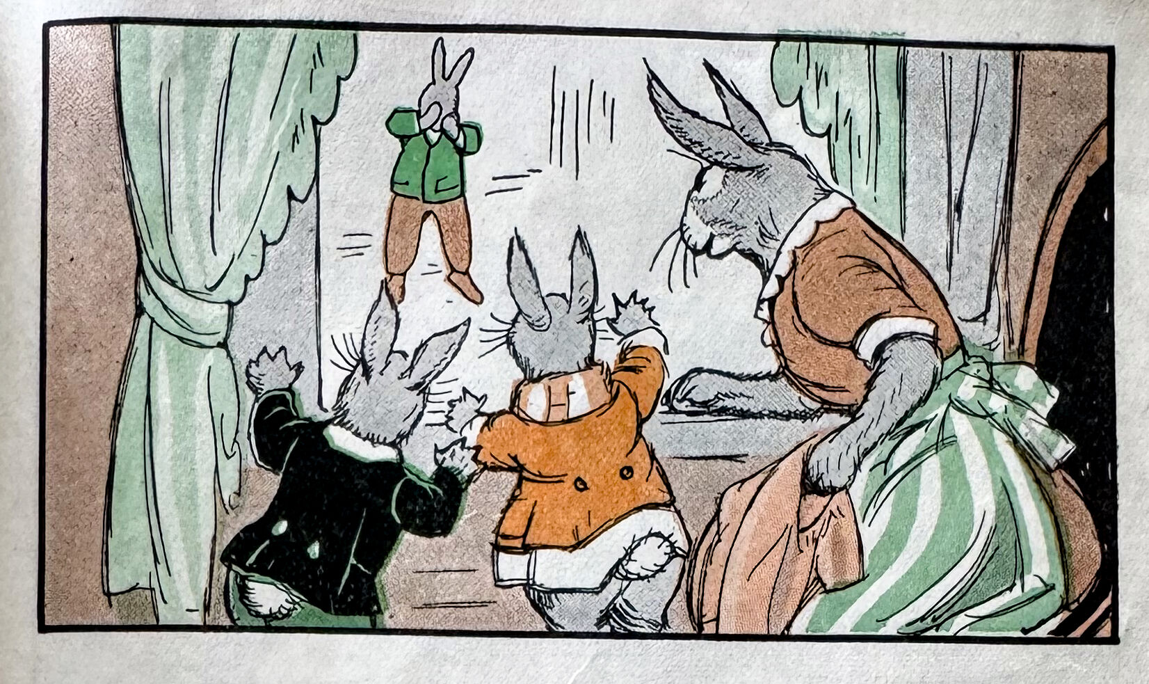 Etcetera: 1925 children's reader 'What They Say in Rabbitville
