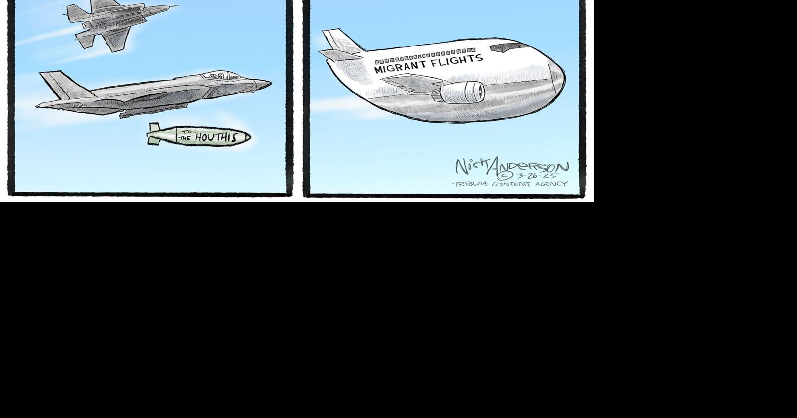 Editorial Cartoon: Nick Anderson (March 29, 2025) | Cartoons | union ...
