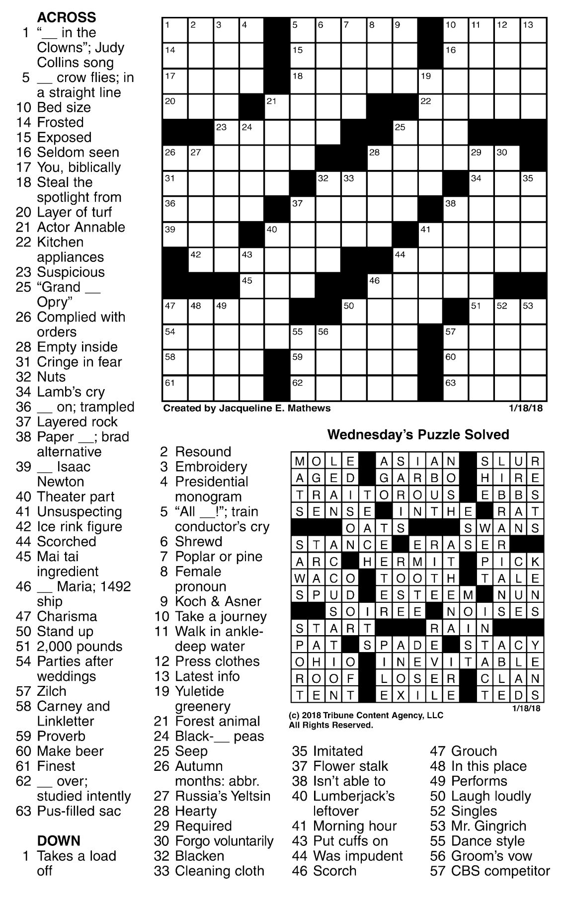 the hostage playwright crossword