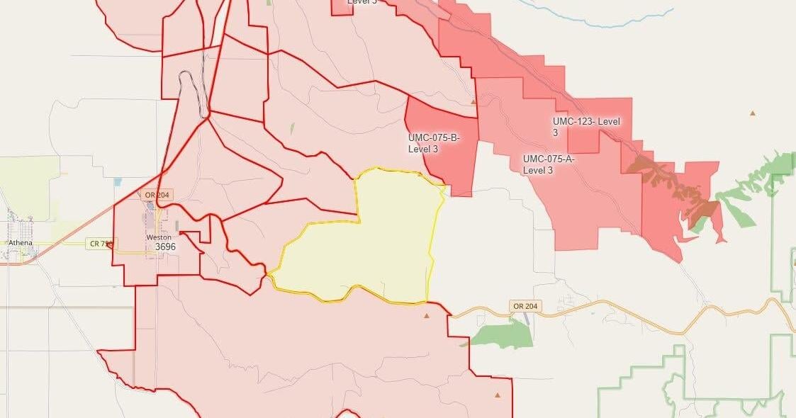 Lower Dry Creek Fire: Evacuations issued in Umatilla County